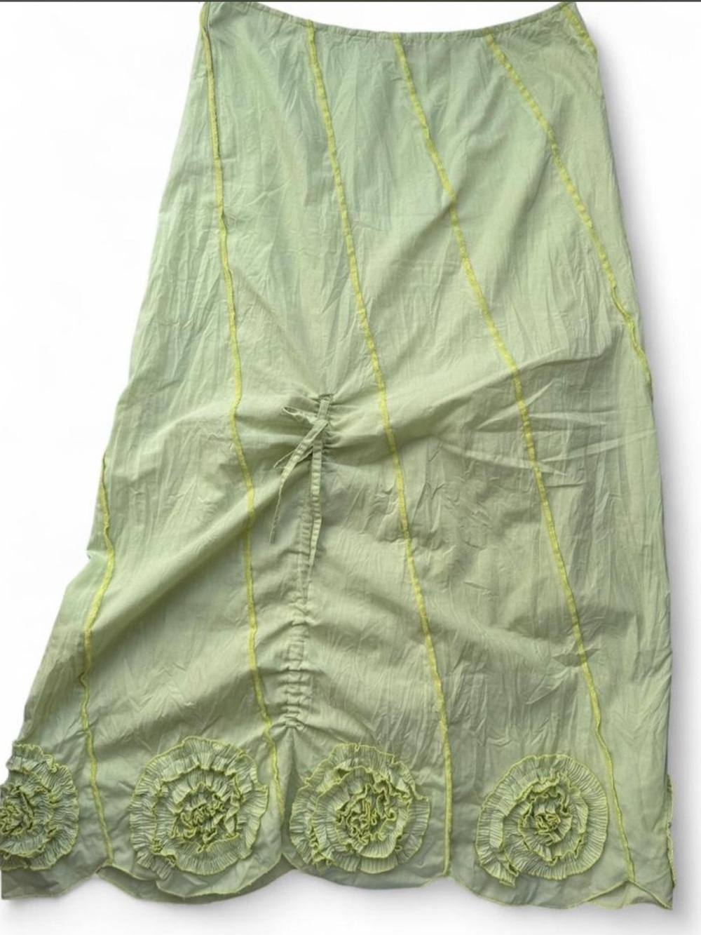 Vintage LEE Green Maxi Skirt